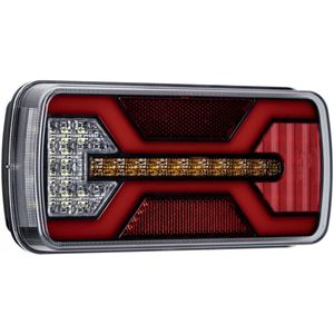 LED Achterlicht X-SPIDER 5-polig met achteruitrijlamp