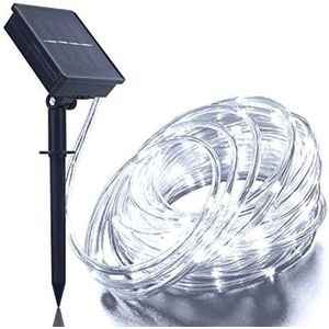 Lichtslang - 10 Meter - Zonne-energie - Koel Wit
