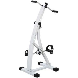 Stoelfiets - Stoelfiets bewegingstrainer - Stoel fiets - ‎41 x 50 x 96 cm - Wit