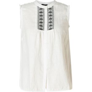 YESTA Jacelynn Top - White - maat 2(50)