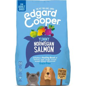 Edgard & Cooper Verse Noorse Zalm Brok - Voor volwassen honden - Hondenvoer - 700g
