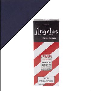 Angelus Leather Dye - Indringverf - voor leer - 90 ml - Navy blauw