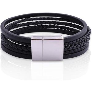 Armband Heren - Armband Mannen - Mannen Armband - Armband Dames - Heren Armband - Armband - Leer - Armband Man - Herenarmband - Heren Armband Leer - Sieraden Vrouw - Recol