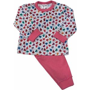 Beeren Bodywear Hearts/Pink Maat 50/56 Pyjama 24-423-208-P152-50/56