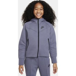 Nike Sportswear Tech Fleece Hoodie Kids Light Carbon Maat 140/152