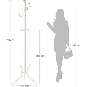 boomvormige kapstok / kapstok stand 53.5 x 53.5 x 173 cmر