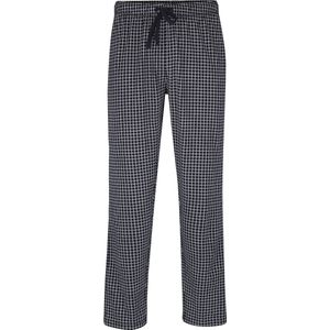 Ceceba heren pyjamabroek lang - donkerblauw met wit geruit - Maat: M