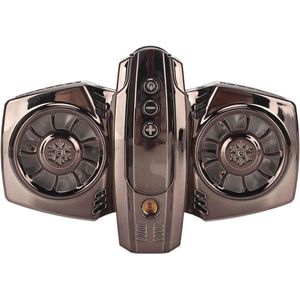 Mobiele telefoonkoeler met dubbele ventilator - halfgeleider warmteafvoer - stille gaming-koellichaam .