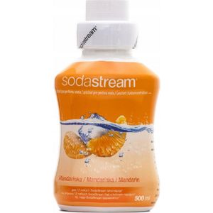 SodaStream Siroop Mandarijn Smaak 500 ml - goed voor 12 liter bruisende drank