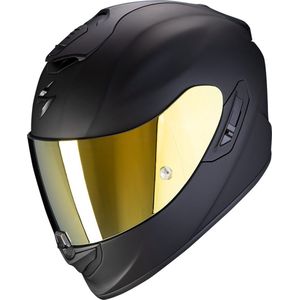 Scorpion EXO-1400 EVO II CARBON AIR SOLID Matt black - Integraal helm - Scooter helm - Motorhelm - Zwart - Geen ECE goedkeuring goedgekeurd