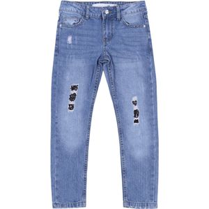 Jeans met pailletten DENIM CO.