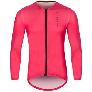 Blueball Sport Rode Lange Mouw Enduro Jersey Rood L Vrouw