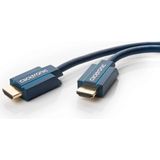 Clicktronic HDMI 2.1 Kabel - 8K 60Hz - Verguld - 1,5 meter - Zwart