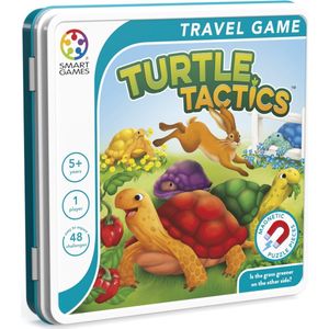 Smart Games Turtle Tactics - Leuk magnetisch puzzelspel voor kinderen vanaf 5 jaar met 48 uitdagingen