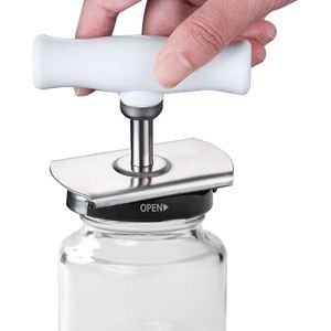 Techvavo® Potopener - Handige Opener Voor Potten - Ergonomische Dekselopener - Pottenopener - Keuken Gereedschap - Reuma hulpmiddelen