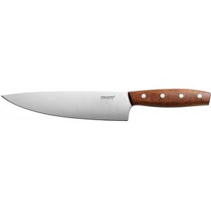 Fiskars Norr Full Tang Stainless Steel Chef's Knife with Kebony Handle 20cm
