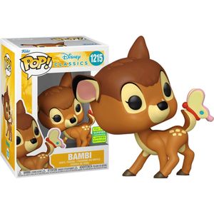 Disney Classics - POP N° 1215 - Bambi w/ Butterfly - 2022 Summer Convention Exclusive LE