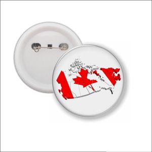 Button Met Speld - Canada
