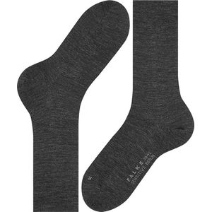 FALKE Sensitive Berlin comfort band, geschikt voor diabetici katoen merinowol duurzaam sokken heren grijs - Maat 47-50
