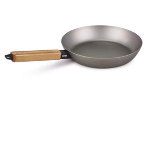 Braadpan staal 20 cm - Nomad - Duurzame kookpan met deksel