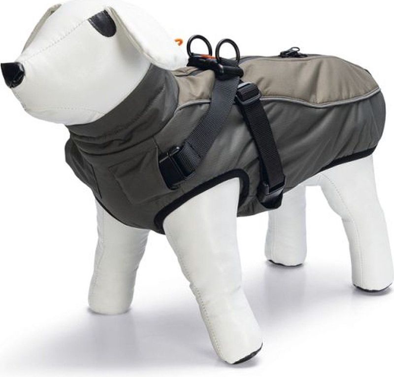 Beeztees Milo - Hondenjas - Grijs 52cm