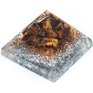 Orgonite Baby Piramide van Tijgeroog