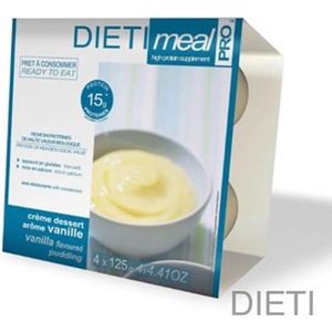 DIETI Meal High protein - Vanilla pudding ( 4x125g)  F1