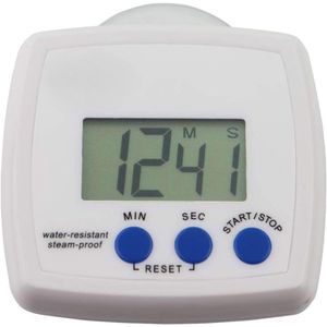 Lexium Douchewekker - Douchetimer - Doucheklok - Douche Wekker - Douche Timer - Douchewekker Waterdicht