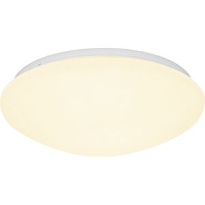 LED Plafondlamp met Sensor - Velvalux - 18W 2000lm - Warm Wit 3000K - Spatwaterdicht IP44 - Opbouw - Rond - Wit