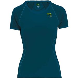 Karpos Lavaredo T-shirt Met Korte Mouwen Blauw L Vrouw