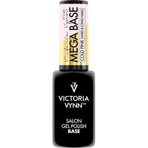 Victoria Vynn – Mega Base Cold Pink 15 ml - rubberbase roze - gellak - gelpolish - gel - lak - polish - gelnagels - nagels - manicure - nagelverzorging - callance