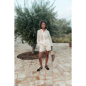 Colourful Rebel - Lexi Crochet Blouse - Dames - Blouses