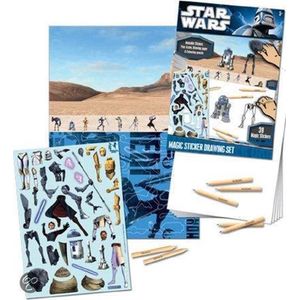 Uniset: Magic Sticker Drawing set Star Wars