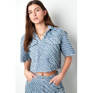 Spijker denim co-ord set || cropped denim festival look