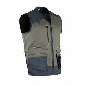 LMA memo gilet sans manche Donkgrijs S