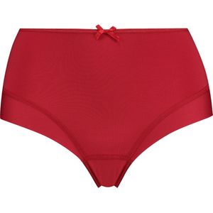 RJ Bodywear Pure Color dames maxi brief - donkerrood - Maat: S