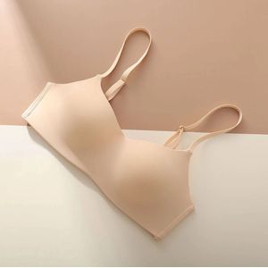 Wow Peach - Comfort Naadloos Bra - Beha Zonder Beugel - BH - Bustier - Wireless - Ademend - Comfy - Ondersteuning - Nude - Medium