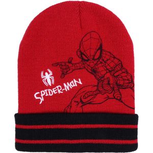 Rood-zwarte muts Spider-Man MARVEL