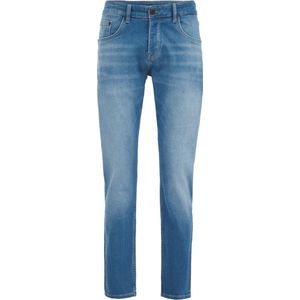 WE Fashion Heren slim fit jeans van jog denim