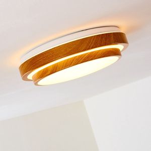 Belanian.nl -  Modern mooie plafondlamp LED wit, licht hout, 1-lamps,Vintagea mooie plafondlamp LED wit, licht hout, 1-lamps voor Badkamer, hal, keuken, slaapkamer, woonkamer