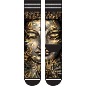 Sock My Feet Buddha - Grappige sokken heren - Maat 43-46-Buddha sokken- - Funny Socks - Vrolijke sokken - Leuke sokken - Fashion statement - Gekke sokken - kerst cadeaus - Socks First.