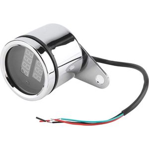 Universele toerenteller en voltmeter 2-in-1 voor motorfietsen