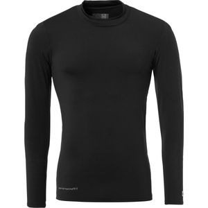 Uhlsport Distinction Colors Baselayer  Sportshirt performance - Maat 164  - Unisex - zwart