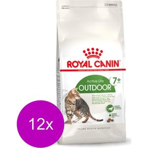 Royal Canin Fhn Outdoor 7plus - Kattenvoer - 12 x 400 g