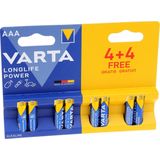 Varta AAA High Energy Batterijen