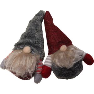 Kerst Gnome - Set van 2 - Dwerg - Kabouter - Kerst Decoratie