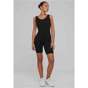 Urban Classics - Organic Stretch Jersey Jumpsuit Playsuit - L - Zwart