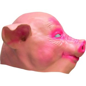 Latex varken masker voor volwassenen - Verkleedmasker - One size