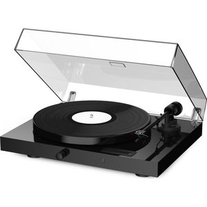 Pro-Ject E1 Jukebox – Platenspeler met Bluetooth input, (voor) versterker en ontvanger - Analoog – HiFi Stereo - Zwart