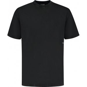 Purewhite - Heren Oversized fit T-shirts Crewneck SS - Black - Maat XS